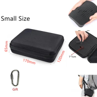 Small Size Protective Carrying Storage Case for Osmo Action Camera for GoPro Hero 12 11 10 9 8/7/6/Fusion For YI &amp; ENEK DJI 3 4