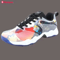 2023 new kumpoo Badminton Shoes For Men women Breathable High Elastic Non-slip Sports Sneakers tennis