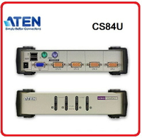 ATEN 宏正 CS84U 4埠USB+PS/2 雙介面 KVM 多電腦切換器 CUBIQ 4 PORT USB&amp;PS2 KVM SWITCH