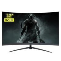 32 inch 144hz Monitors Gamer LCD Curved Monitors PC HD Gaming HDMI Compatible Monitors for Desktop 1080p Computer Displays 165hz