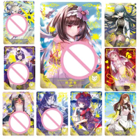 Anime Goddess Story Queen Medb Shuten-Douji Ssr Cards Game Collection Rare Cards Children's Toys Boys Surprise Birthday Gifts