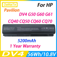 DV4 Laptop Battery For HP Pavilion G50 G60 G61 G70 G71 484170-001 484172-001 Compaq CQ40 CQ45 CQ50 CQ60 CQ61 CQ70 CQ71