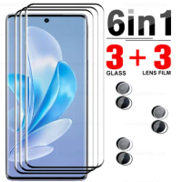 6in1 Tempered Glass For Vivo V29 Screen Protectors For vivo V29 V 29 29V VivoV29 5G Camera Lens Prot