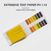 80 jalur / pcs Pelbagai guna Sensitiviti Tinggi PH Tester Papers Klorin /PH /Bromin Nilai Klorin Sis