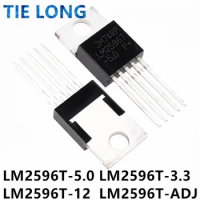 10pcs LM2596T-5.0 TO220-5 LM2596T TO-220 LM2596-5.0 LM2596T-3.3 LM2596-3.3 LM2596T-12 LM2596-12 LM25