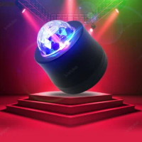 Car LED Ambient Light Home DJ Light USB Colorful Strobe Light Ambient Light Car Sound Control Music Rhythm Light CD50 Q04