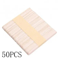 50Pcs/Lot Popsicle Stick Ice Cube Maker Cream Tools Model Special-Purpose Wooden Craft Stick Lollipop Mold Accessories
