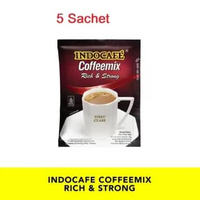INDOCAFE all Varian 5 sachet indocafe CoffeeMix Capucino Rich and Strong Mild Indocafe Ginseng Latte