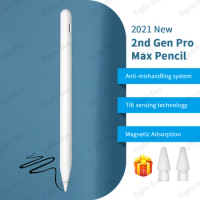 For Stylus Apple Pencil 2 iPad Pen For iPad Pro 11 1st 2nd / 12.9 3rd 4th / 2018 6th / 2019 7th / mini 5 Air 3 Triangular Stylus