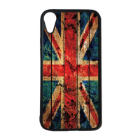 Casing Custom Case Iphone XR Softcase Motif Bendera Inggris 09