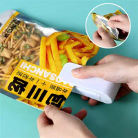 Snack Sealer Mini Mini Plastic Sealer Snack Keeping Sealer Home Plastic Bag Fresh Vacuum Sealer Without Battery