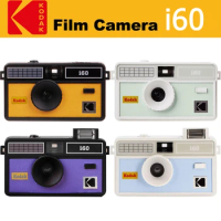 KODAK i60 Camera 35mm Film Camera Reusable Film Camera With Flash Light Blue/Yellow/Bud Green/Baby Blue