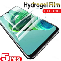 5Pcs Hydrogel Film for Poco X3 Pro X3 NFC M5S M5 Film Screen Protector for Xiaomi Poco F3 F4 GT F2 Pro M3 M4 X4 Pro 5G Not Glass