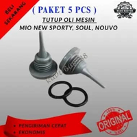 ( PAKET 5 PCS ) Tutup Oli Mesin Mio New Sporty, Soul, Nouvo