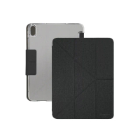 【GNOVEL】iPad Air 10.9（2022）多角度透明背版保護殼-黑(GNOVEL)