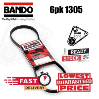 6PK1305 Bando Belt - Mazda 3 Mazda 5 / Ford Focus 2.0 Alternator Fan Belt (AM55 6C301 AA) 6PK 1305 1