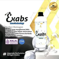 Exabs pelarut parfume Halal dan COA Segel Homogen Reva