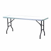 【品築家具】塑鋼折合桌 183X60(貨品僅能下一樓車邊不定位及上樓)