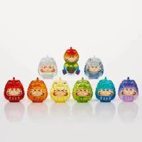 PP X MONSTER Lucky Daruma Series Blind Box Toys Mystery Box Cute Anime Action Figure Doll Collection Model Decoration Girl Gift