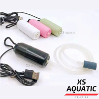 Portable Mini USB Aquarium Fish Tank Oxygen Silent Air Pump