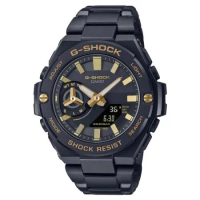 CASIO G-SHOCK 雙顯 不鏽鋼錶帶 藍牙 太陽能 防水 GST-B500 ( GST-B500BD-1A9 )