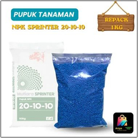 Meroke Pupuk Npk Sprinter 20-10-10 1Kg Kemasan Repack / Polos