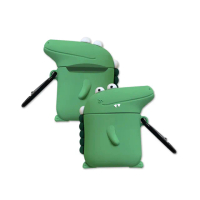 AirPods1 AirPods2 藍牙鱷魚造型耳機保護套(AirPods保護殼 AirPods保護套)