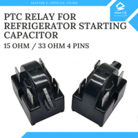 4 PIN REFRIGERATOR FRIDGE RELAY STARTER 15 OHM / 33 OHM 4PIN PTC RELAY PETI SEJUK PETI AIS