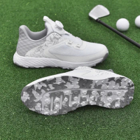 Ladies Professional Golf Shoes Outdoor Fitness Comfortable Walking Golf Shoes Girls Fashion Lightweight Golf Shoes