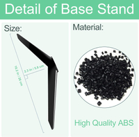 ขาขาตั้งทีวีสำหรับขาขาตั้งทีวี TCL Roku ขนาด 32" 40" 43" 49" 50" 55" 32S301 32S305 32S321 32S325 32S