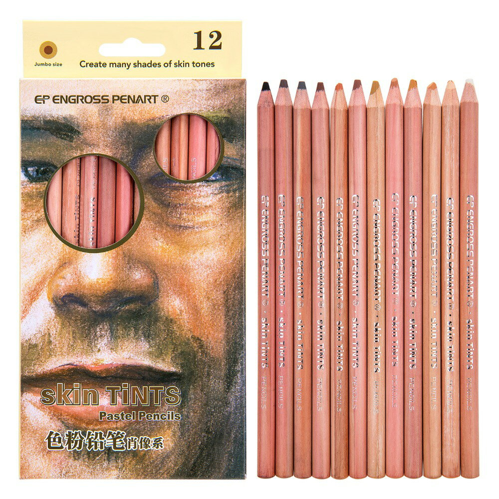 Pitt Pastel Pencils, Tin of 24 - #112124