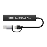 USB3.0 Dual HDMI Video Capture Card Camera Link 1080p 60fps Yuy2 Recording for PS4 PS5 Game Laptop PC Camcorder Live Streaming