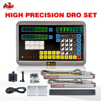 2 AXIS CNC Milling Machine For Lathe DRO Set Digital Readout With Scale Turning Tools Tester Wood Processing Gauge Leveler Tools