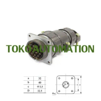 P32 19 core 19 Pin P28K19Q 25A straight circular aviation plug SU37