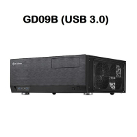 【最高現折268】SilverStone 銀欣 GD09 電腦機殼/USB 3.0 版本/SST-GD09B