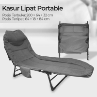 Kasur Lipat Portable Folding Escort Bed - NG1