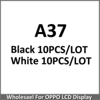 Wholesale 10 Pieces/Lot For OPPO A37 A37F A37FW LCD screen display with touch assembly for A37 A37FW Touchscreen With Frame