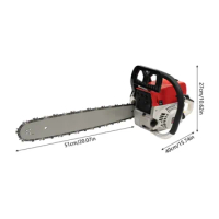 20 Inches 52CC Gasoline Chain Saw Gas-Powered Cordless Chainsaw for Cutting Wood Garden Tools