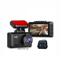 Dual Lens GPS WIFI Car Dash Camera 4K Night Vision Dash Cam
