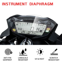 Dashboard Cluster Scratch Speedometer Screen Protector Film Decals For SUZUKI SV650/X V-strom 650 Vstrom 1000 DL650 DL1000 17-23