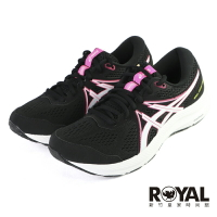 【滿額現折100~】 Asics Gel-Contend 7 黑粉 輕量 支撐 彈力 慢跑鞋 女款 NO.J0920【1012A911-006】