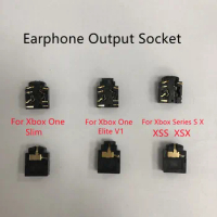 100pcs/lot Original New for Xbox One S Slim 3.5mm/For Xbox One Elite/For Xbox Series S X Controller Earphone Audio Output Socket