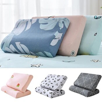 Cotton Pillowcase Comfortable Bedroom Sleeping Memory Foam Latex Pillows Case Adult Kid Pillow Cover 50*30Cm/60*40Cm Home Textil