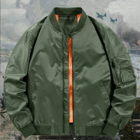 【巴黎精品】軍裝外套派克服-MA1飛行防風簡約男夾克4色a1hg48