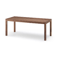 【MUJI 無印良品】節眼木製餐桌/附抽屜/胡桃木/寬180CM(大型家具配送)