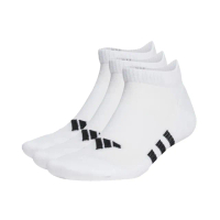 【adidas 愛迪達】基本款短襪 三雙 PRF CUSH LOW 3P 男女 - HT3449