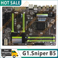 Original G1.Sniper B5 Etherboard 32GB LGA 1150 DDR3 ATX Mainboard 100% Tested