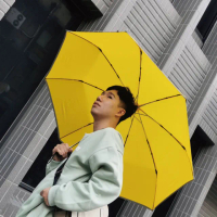 【雨之情】安全反光防回彈自動折傘(雨傘 27吋傘 快乾傘 超大傘面 自動傘 節節收)