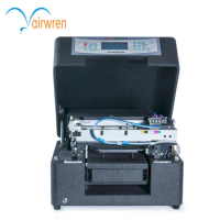 Arwren DTG Printer 6 Color Automatic Flatbed Direct to Garment T-shirt Printing Machine A4 Textile Printer With Free Tray