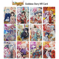 Goddess Story Hatsune Miku Anime characters Bronzing MR card collection Game cards Christmas Birthday gifts Children's toys